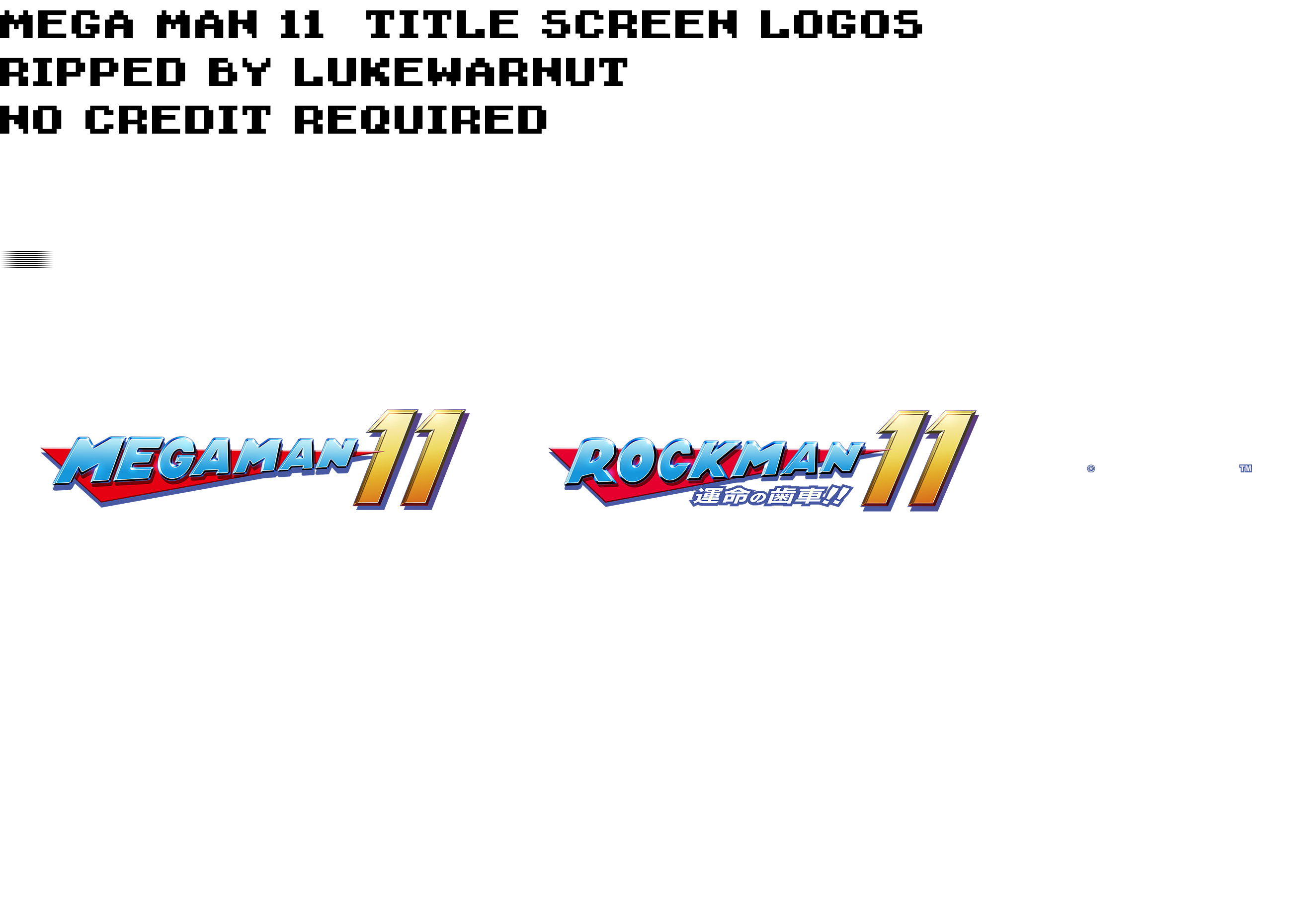 Title Screen Logos