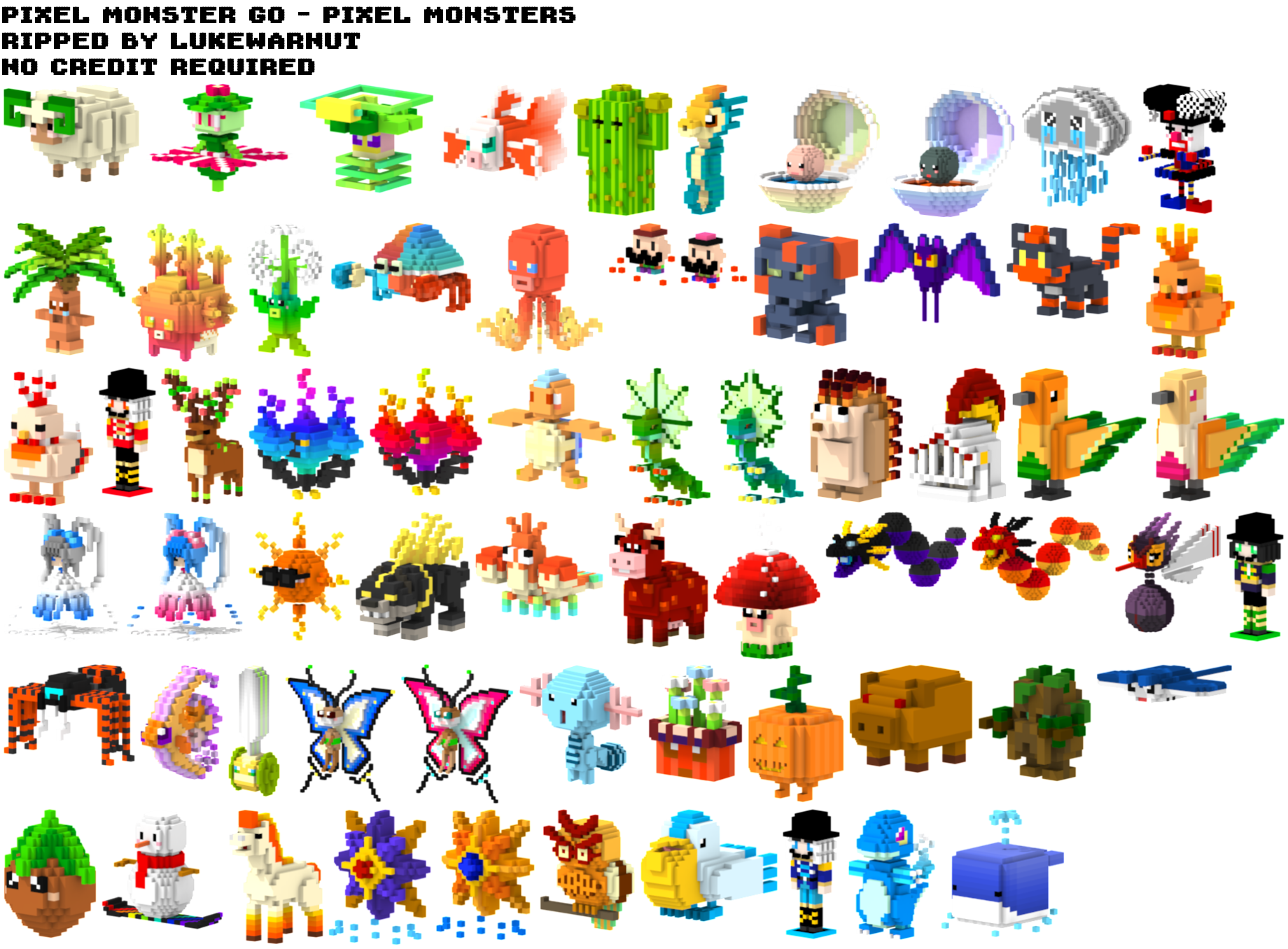 Pixel Monster GO - Pixel Monsters