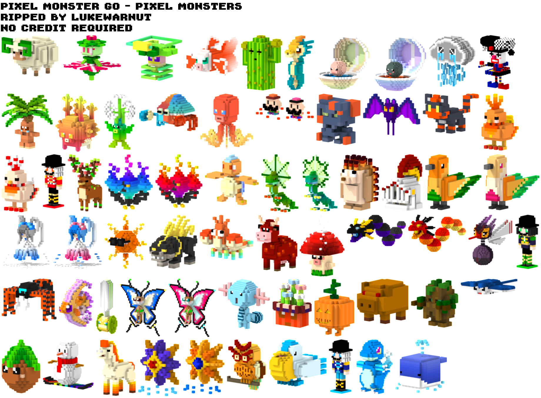 Pixel Monsters