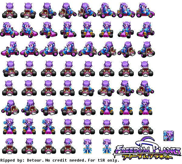 Super Indie Karts - Sash Lilac