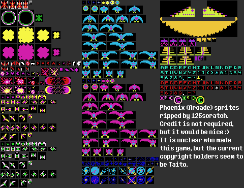 Phoenix - General Sprites