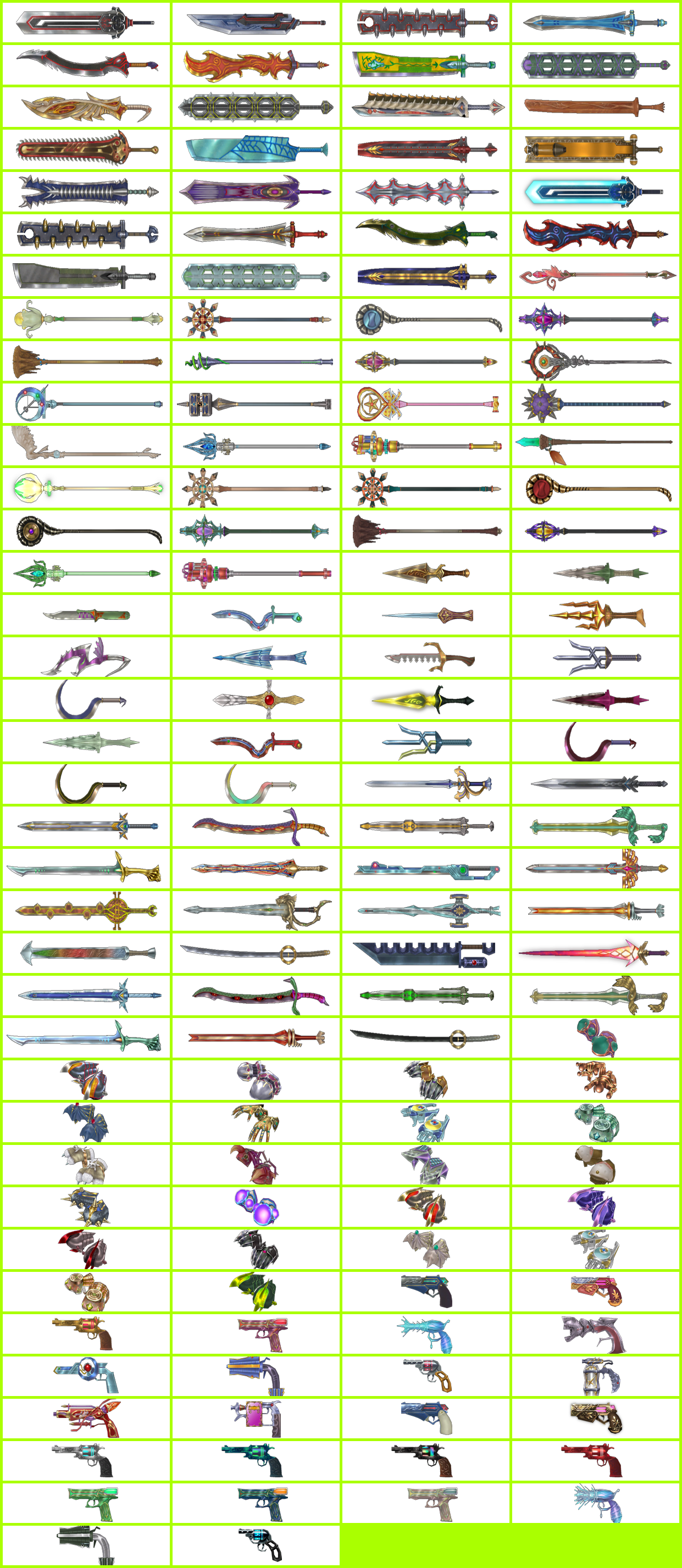 Weapon Icons