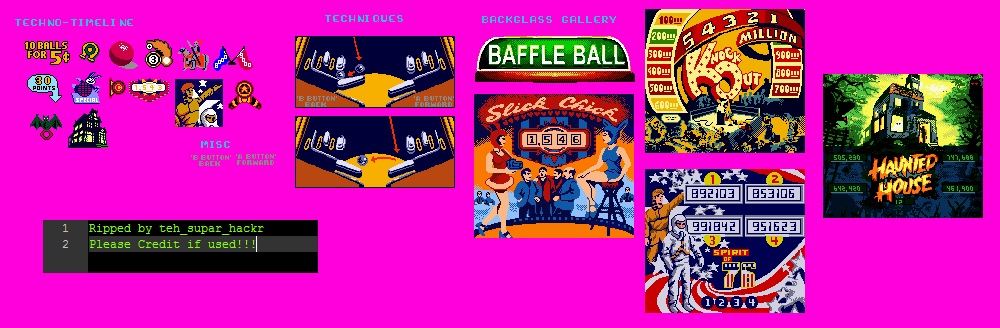 Microsoft Pinball Arcade - History Elements