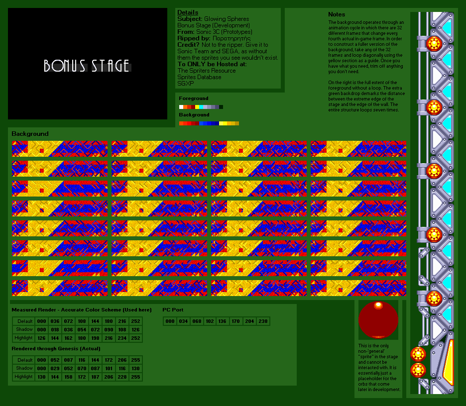 Glowing Spheres (Development)