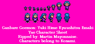 Legend of the Mystical Ninja / Ganbare Goemon - Yae