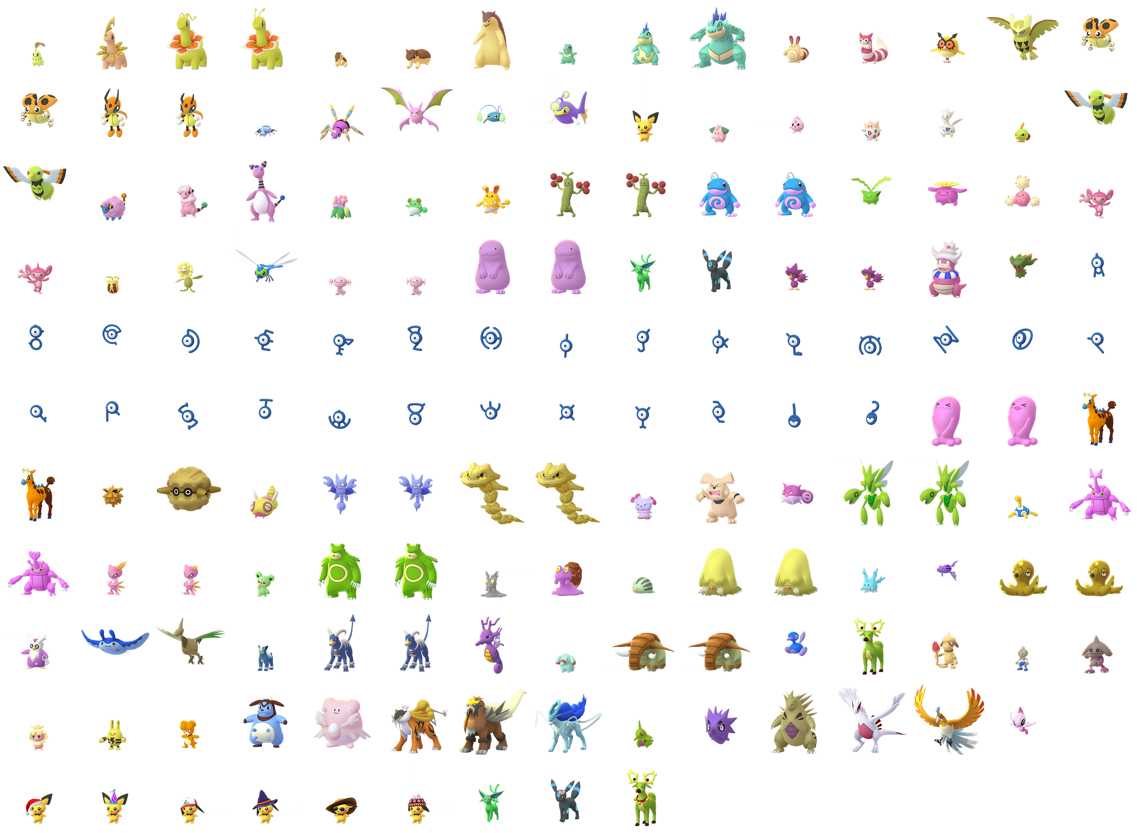 Pokémon (2nd Generation, Shiny)