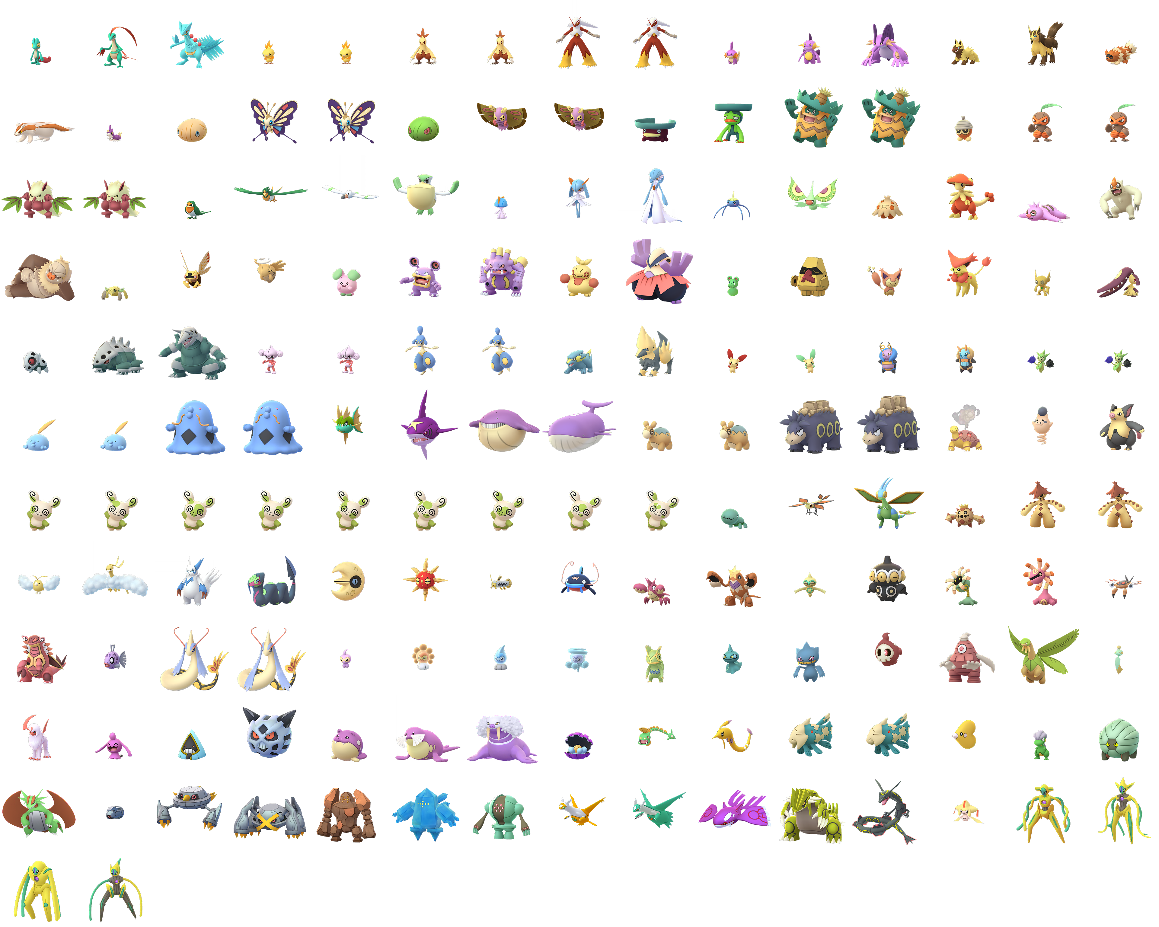 Pokemon 3rd Gen Animated Sprites Youtube - vrogue.co