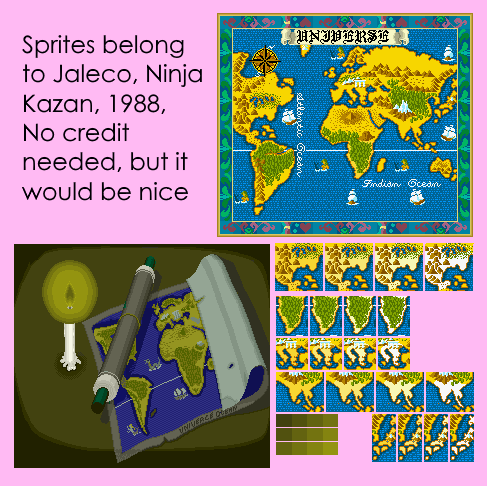Ninja Kazan - Introduction & Map