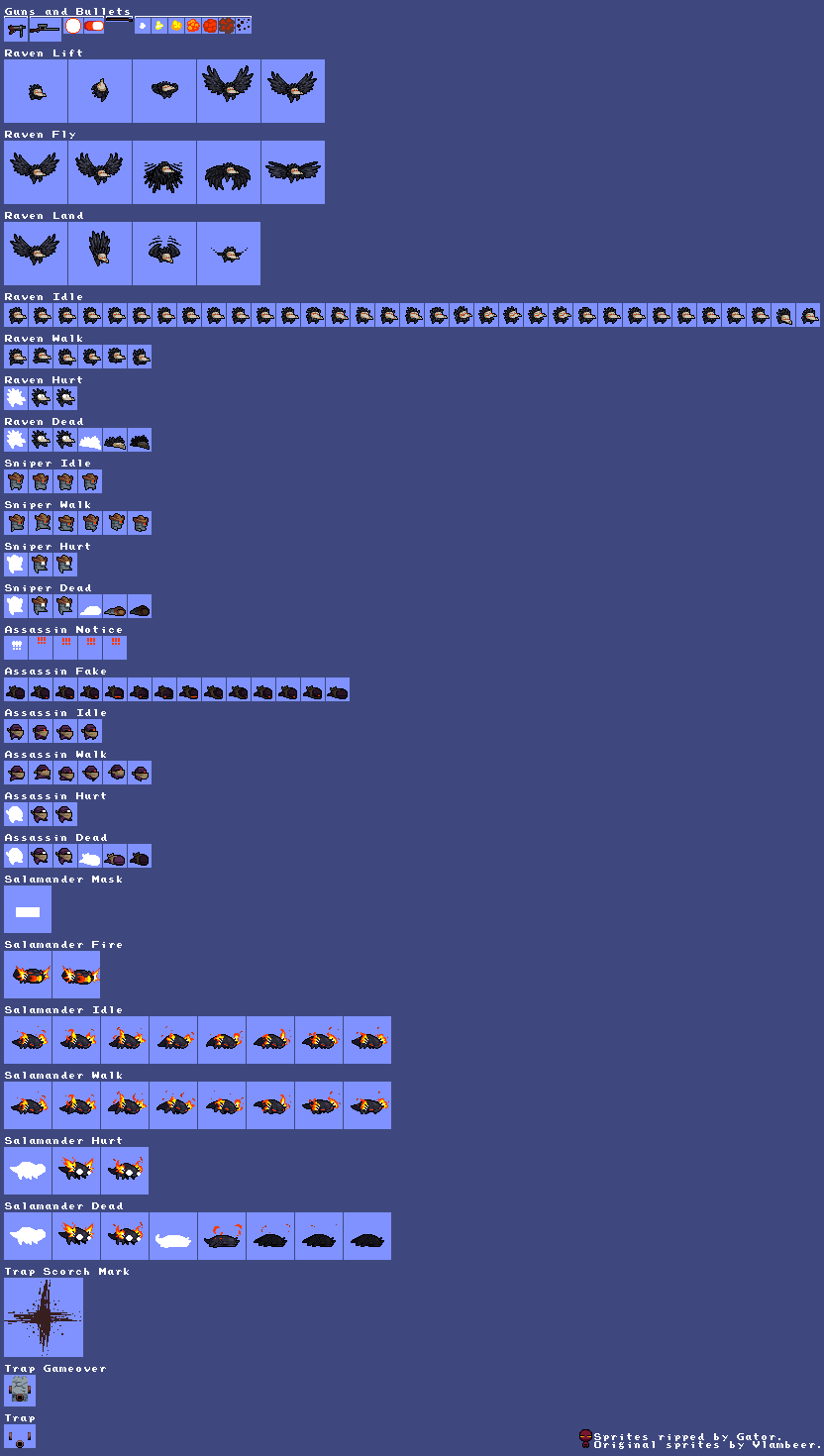 big bandit nuclear throne sprite sheet big bandit nuclear throne sprite sheet