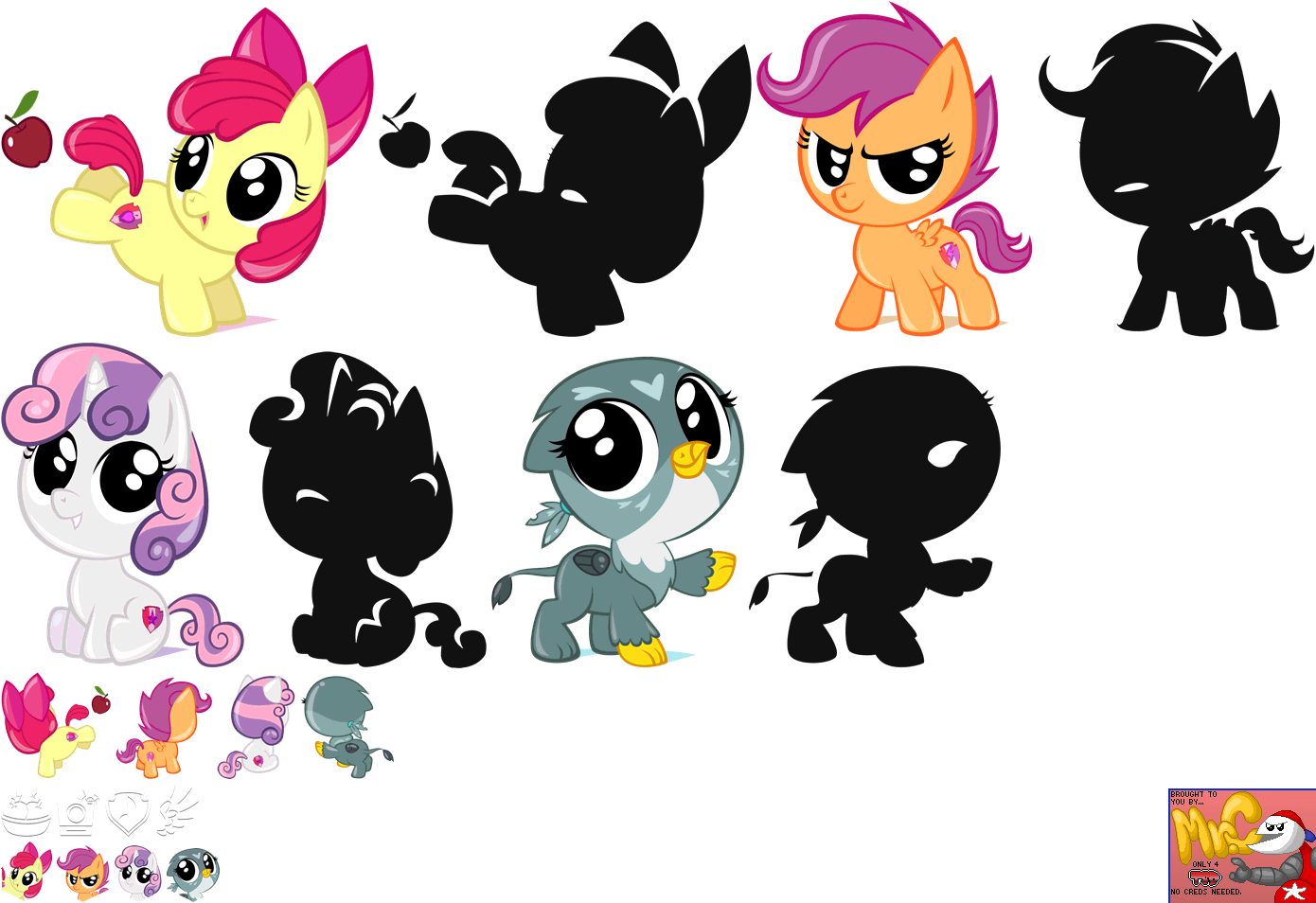 My Little Pony: Pocket Ponies - Cutie Mark Crusaders