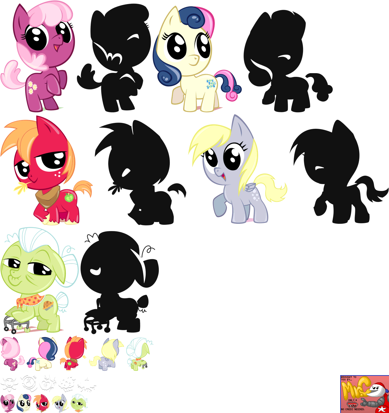 My Little Pony: Pocket Ponies - Residents of Ponyville