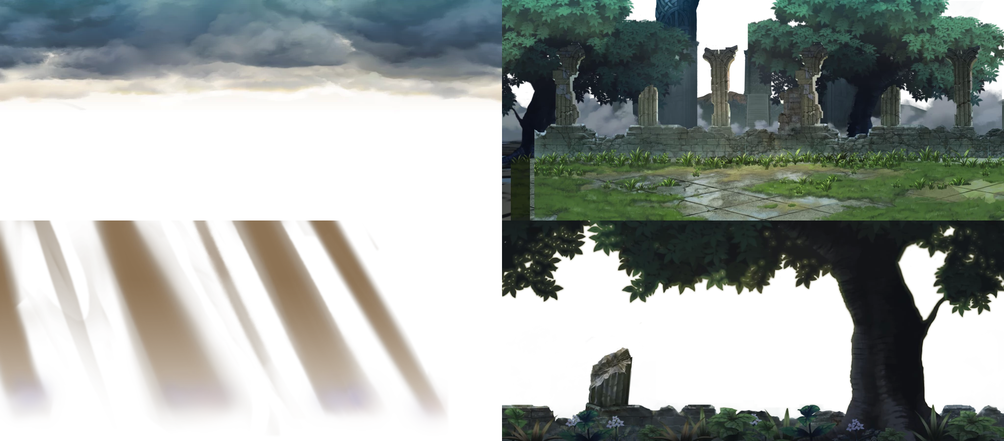 Askr, Alternate Universe (Forest, Wall)