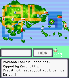 Hoenn Map UI