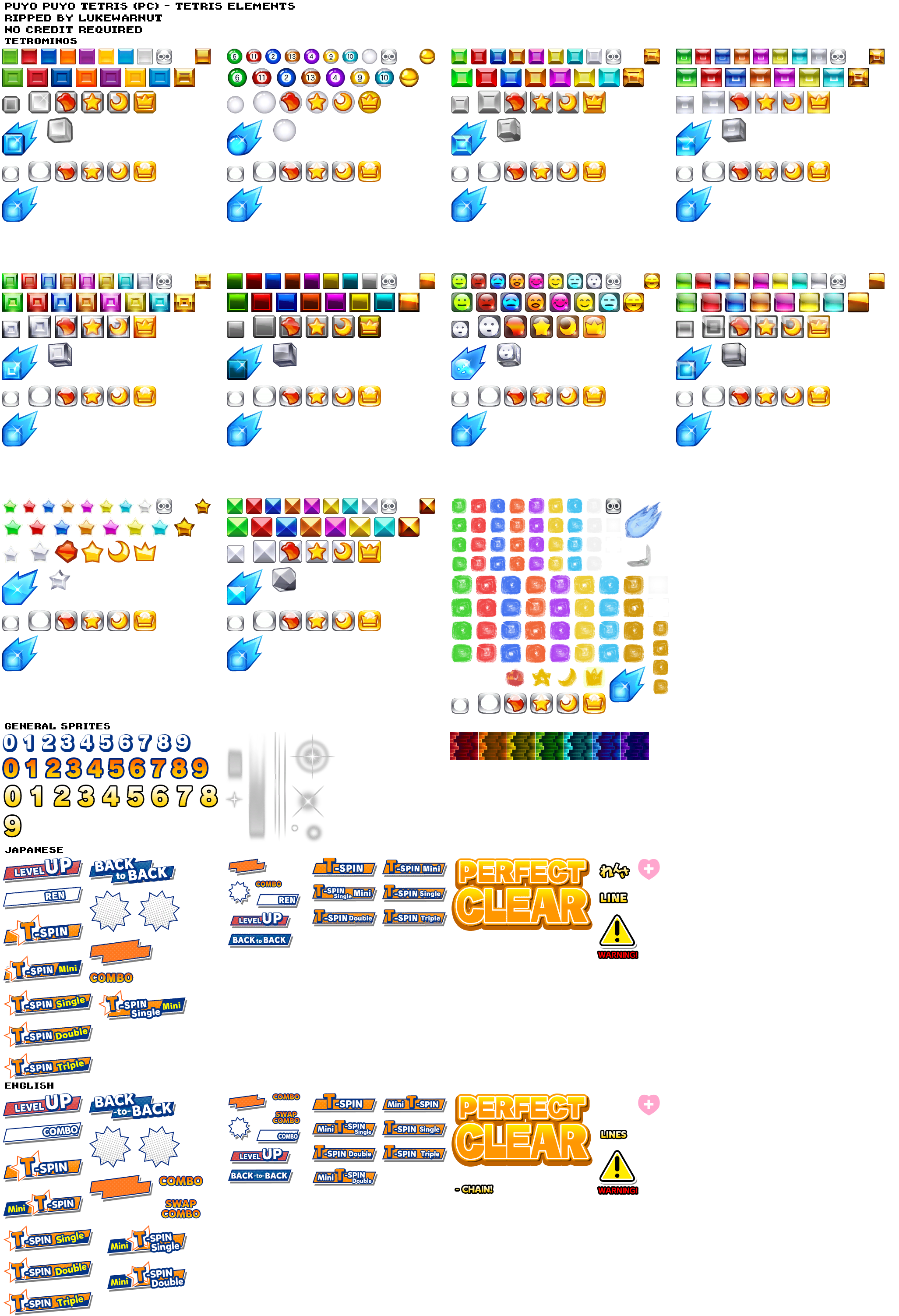 Tetris Elements