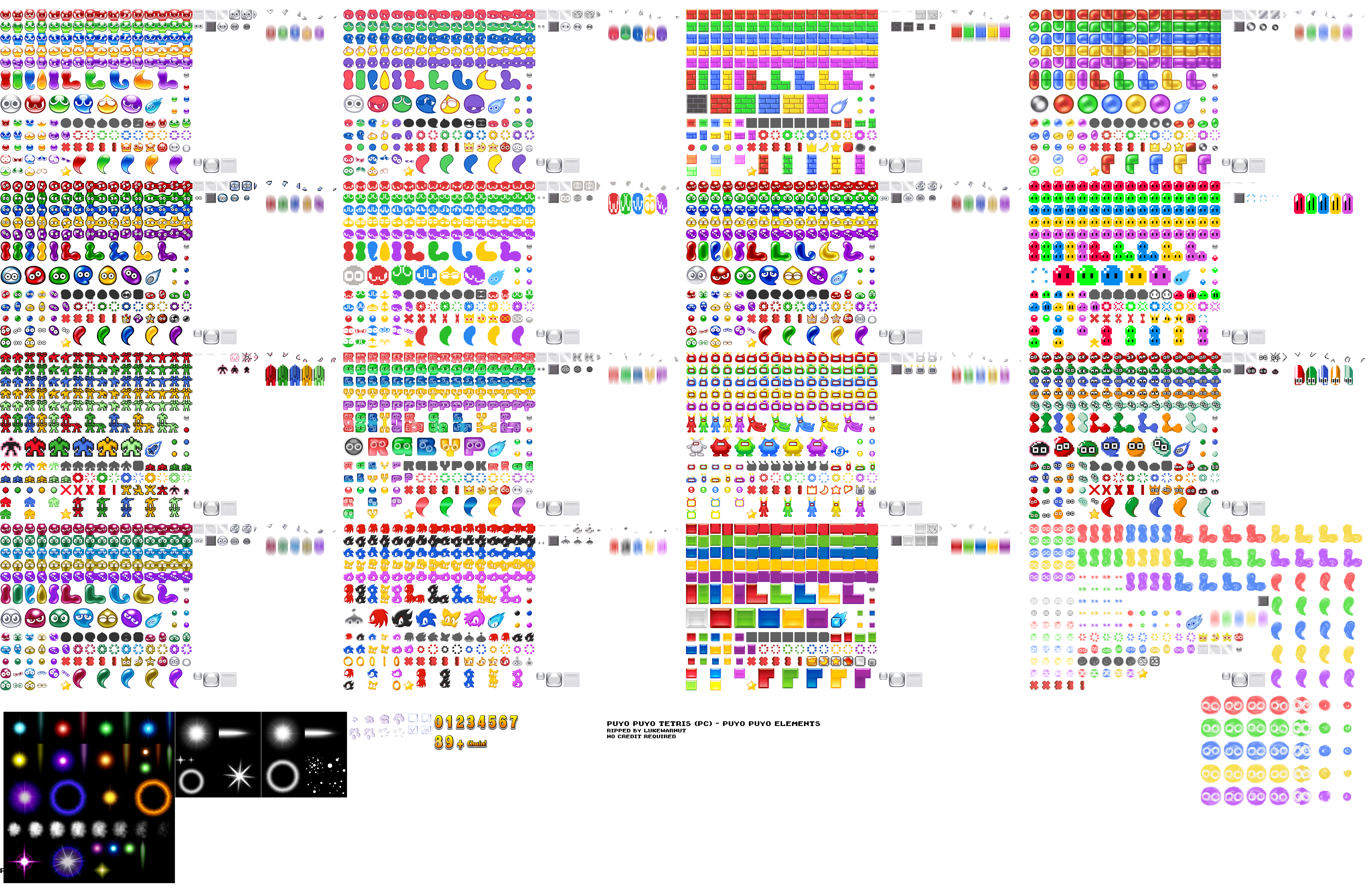 Puyo Puyo Tetris - Puyo Puyo Elements