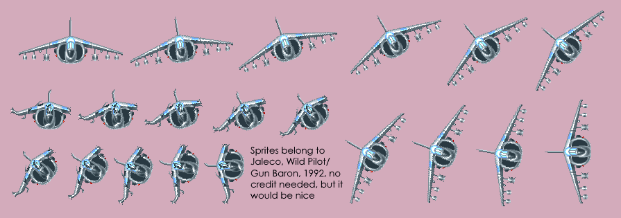 Wild Pilot / Gun Baron - Enemy Plane 2
