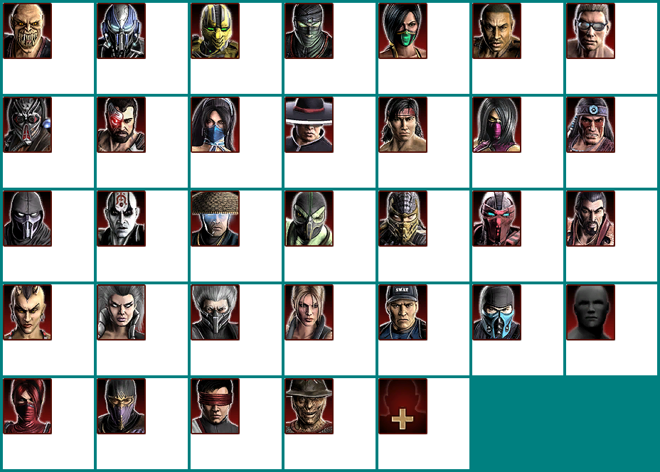 Character Select Icons