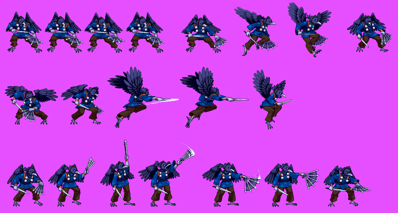 Final Sky / Cross Summoner - Blue Crowgoblin