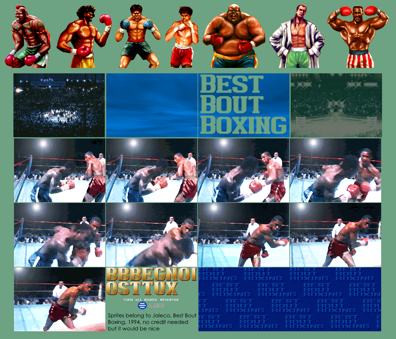 Best Bout Boxing - Attract Mode