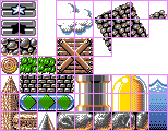 The Adventures of Quik & Silva - Overworld Tileset