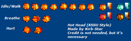 Hothead (Kirby Super Star Ultra-Style)