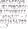 Blood - Menu Font