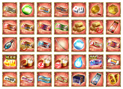 Senran no Samurai Kingdom (JPN) - Items