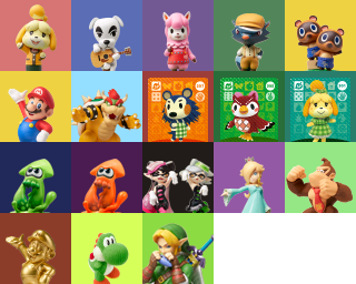 Nintendo Badge Arcade - Crane Icons