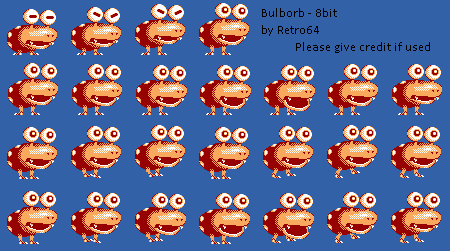 Pikmin Customs - Bulborb (8-bit)