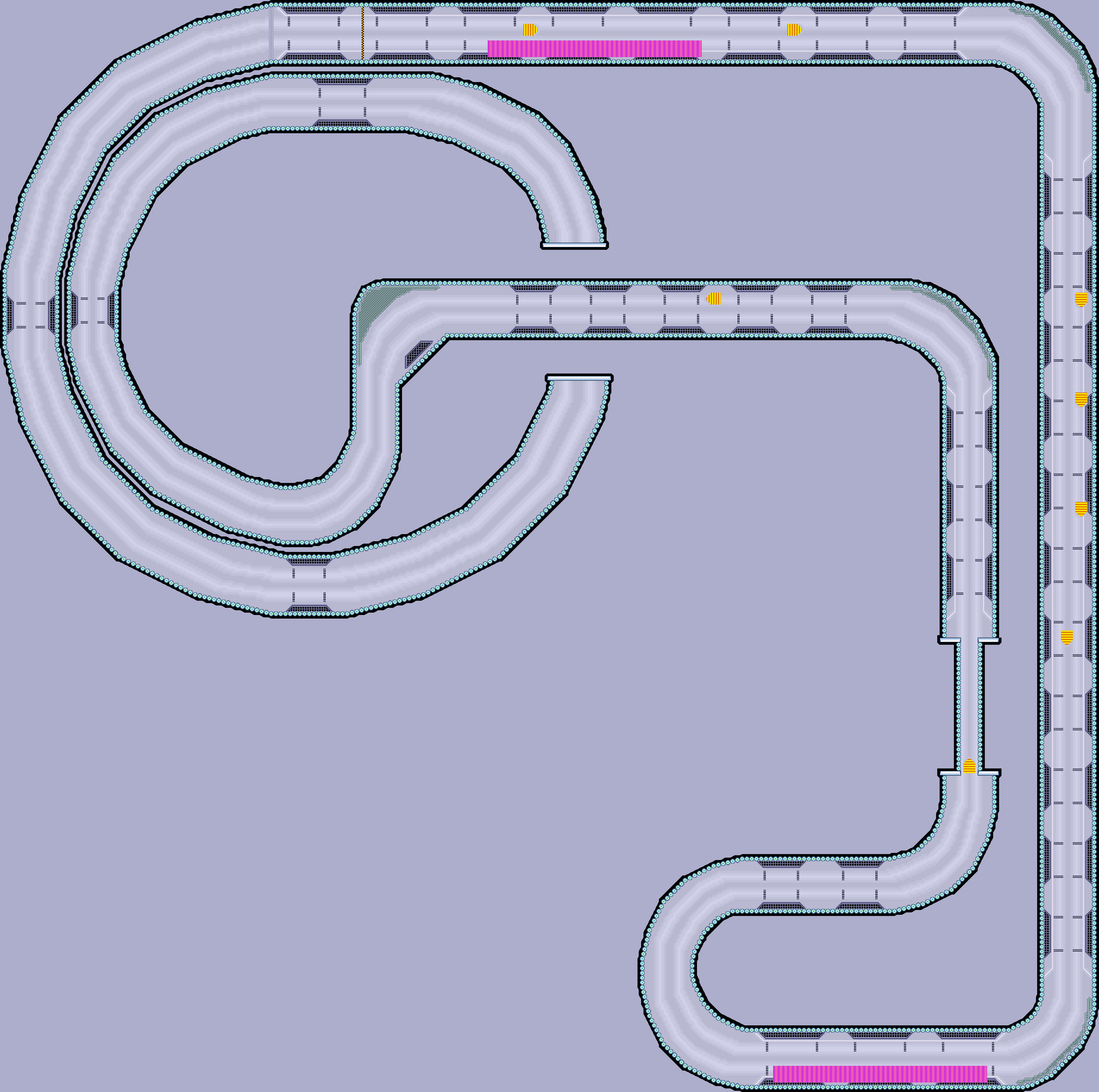 F-Zero Climax (JPN) - Mist Flow - Double Link