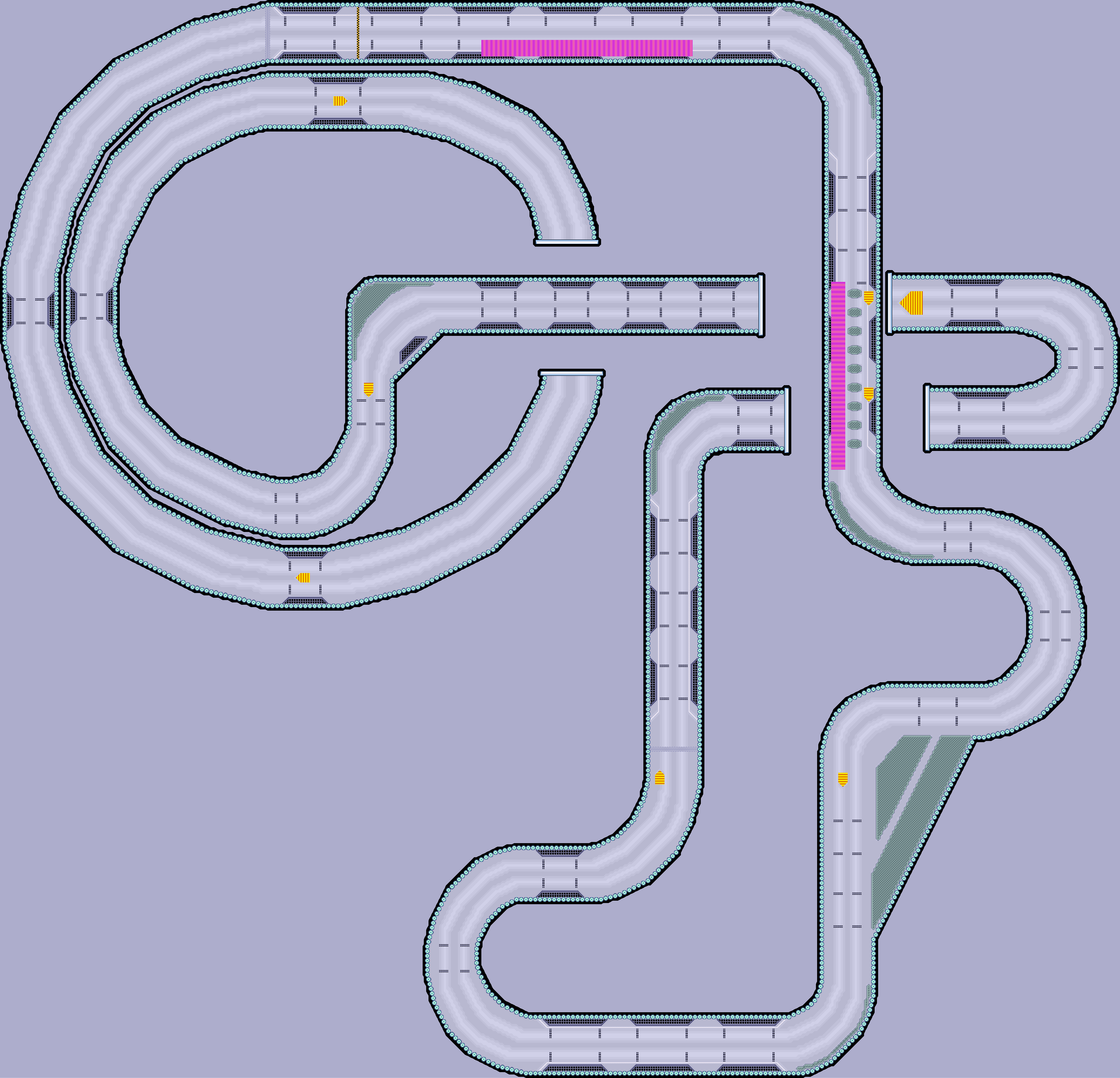 F-Zero Climax (JPN) - Mist Flow - Puzzle Ring