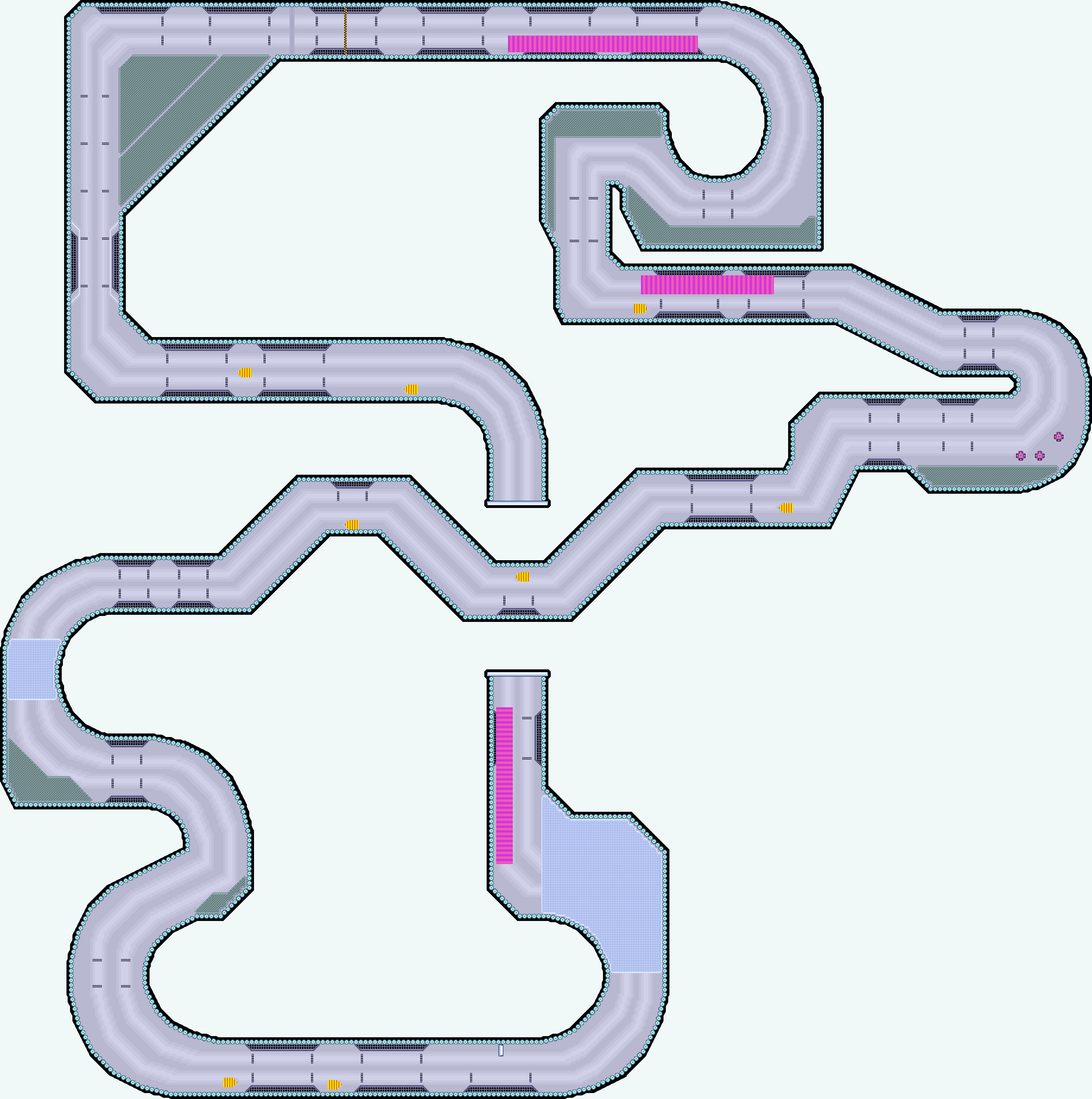 F-Zero Climax (JPN) - White Land - Eagle Circuit