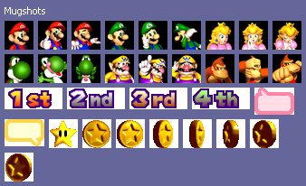 Mario Party 2 - Minigame Results Screen