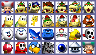 Mario Party 2 - Dialogue Portraits