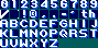 Zool: Ninja of the "Nth" Dimension (PAL) - Font