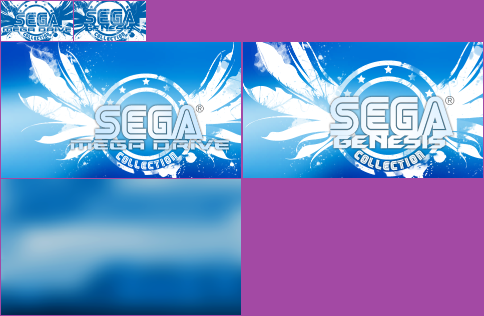 Sega Mega Drive Collection / Sega Genesis Collection - Screens and Banners
