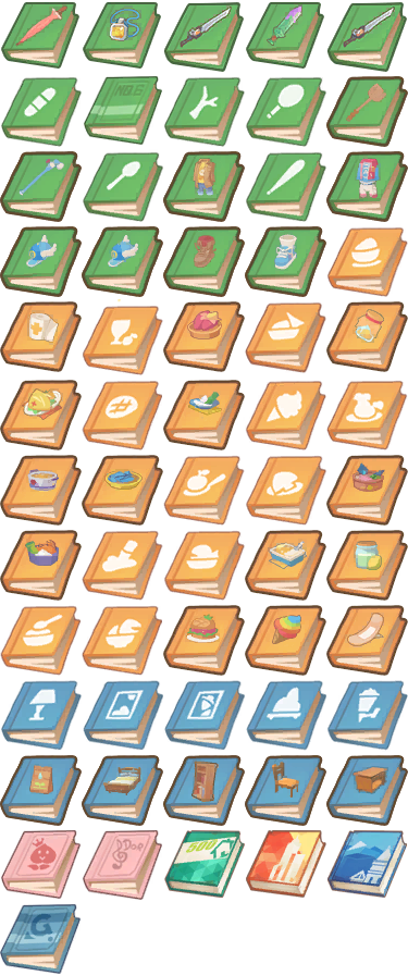 Crafting Book Icons