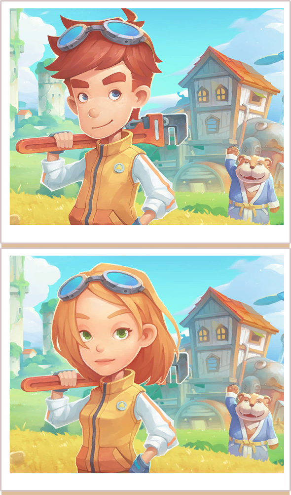 My Time at Portia - Marco & Linda (Photo Album Covers)