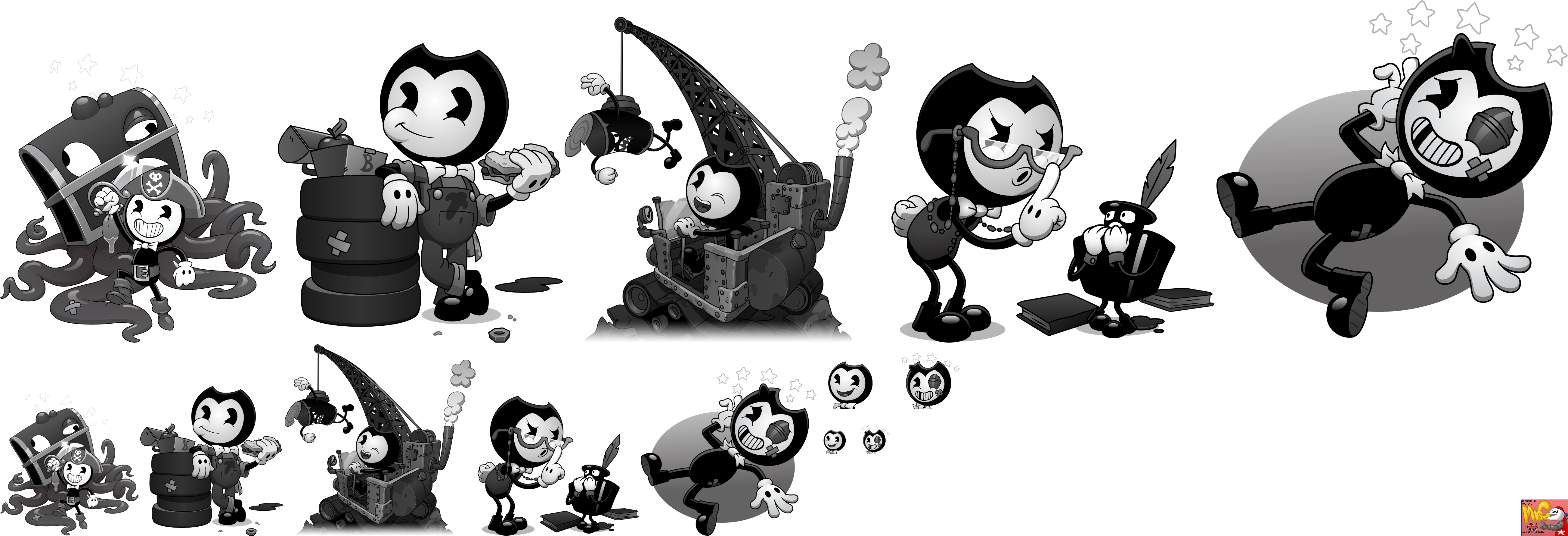 End Screens (Bendy)