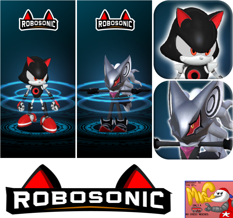 Robot Sonic Games / Robosonic (Bootleg) - Character Portraits