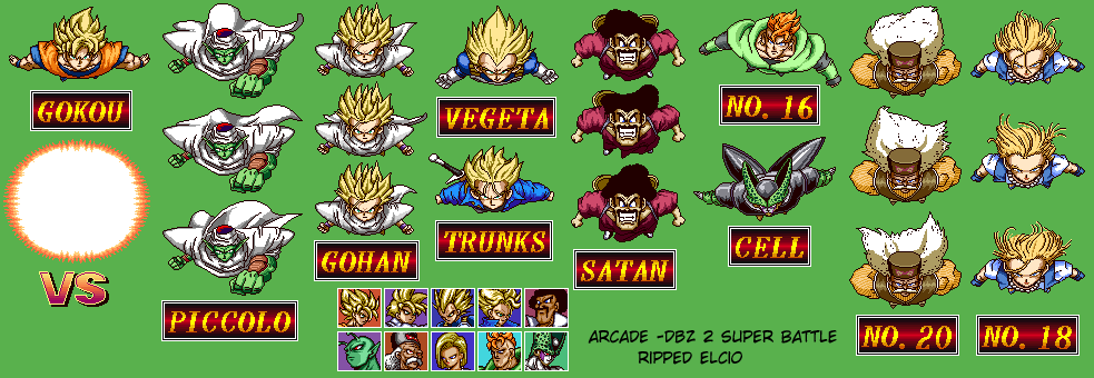 Play Arcade Dragonball Z 2 - Super Battle Online in your browser