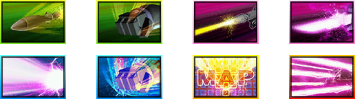 SD Gundam G Generation Genesis - Weapon Icons