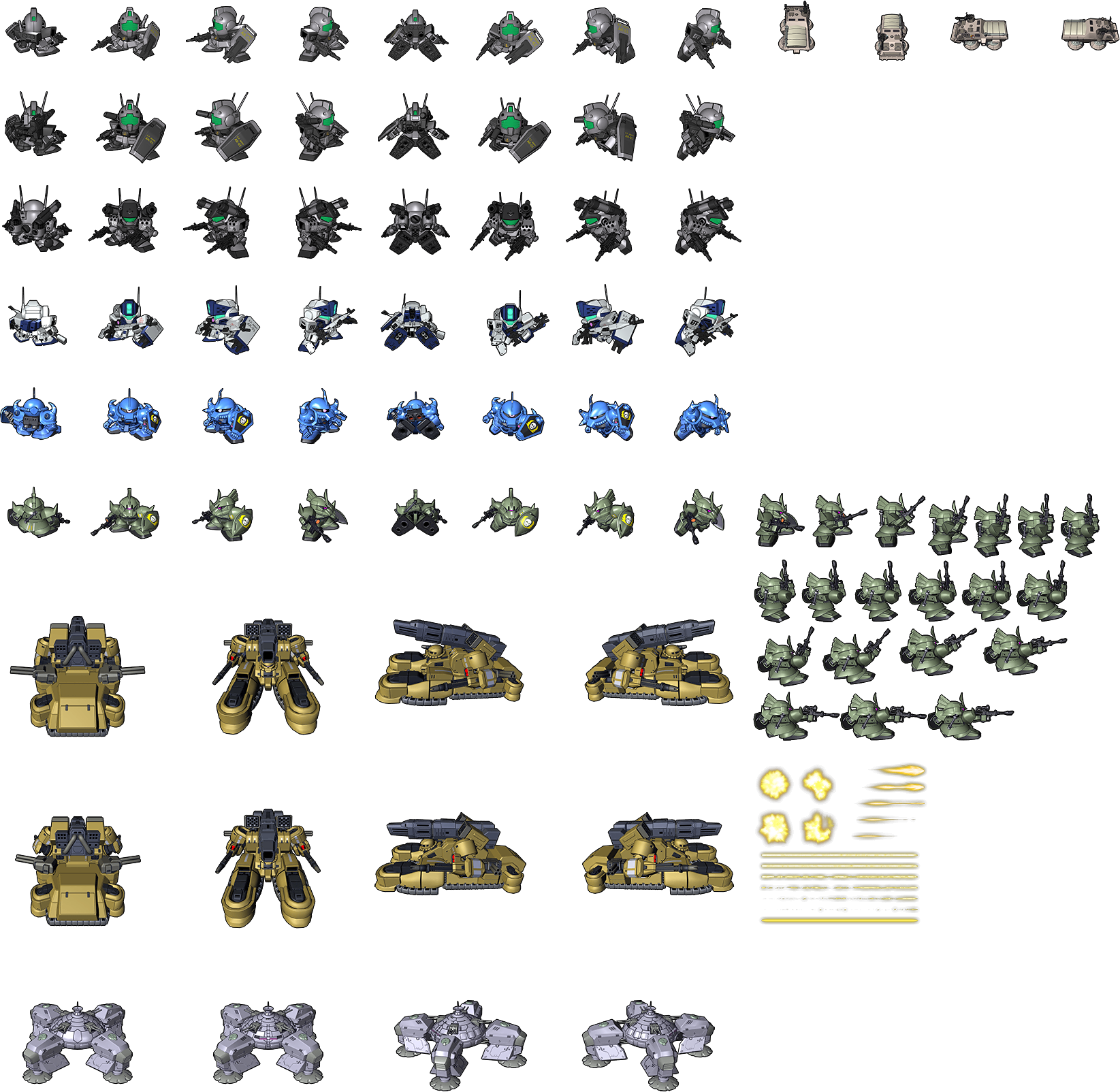 SD Gundam G Generation Genesis - Units - Rise From The Ashes