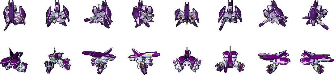 SD Gundam G Generation Genesis - Units - Z Gundam New Translation