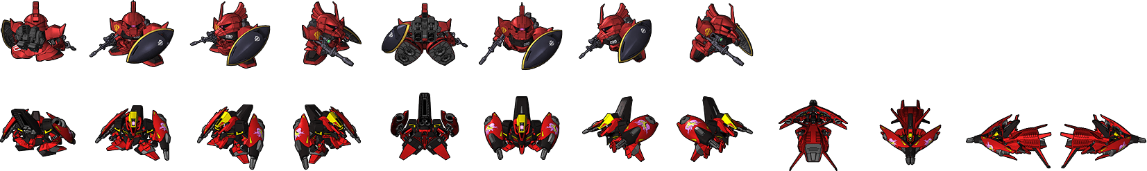 SD Gundam G Generation Genesis - Units - The Return of Johnny Ridden