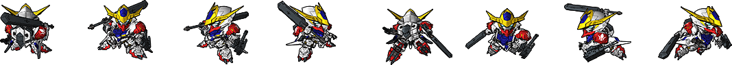 SD Gundam G Generation Genesis - Units - Iron Blooded Orphans