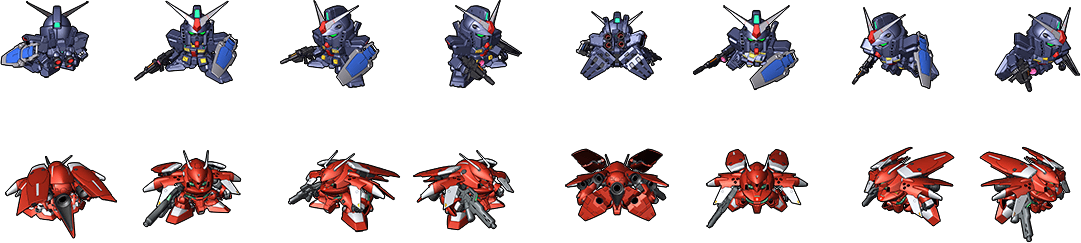 SD Gundam G Generation Genesis - Units - Gihren's Greed