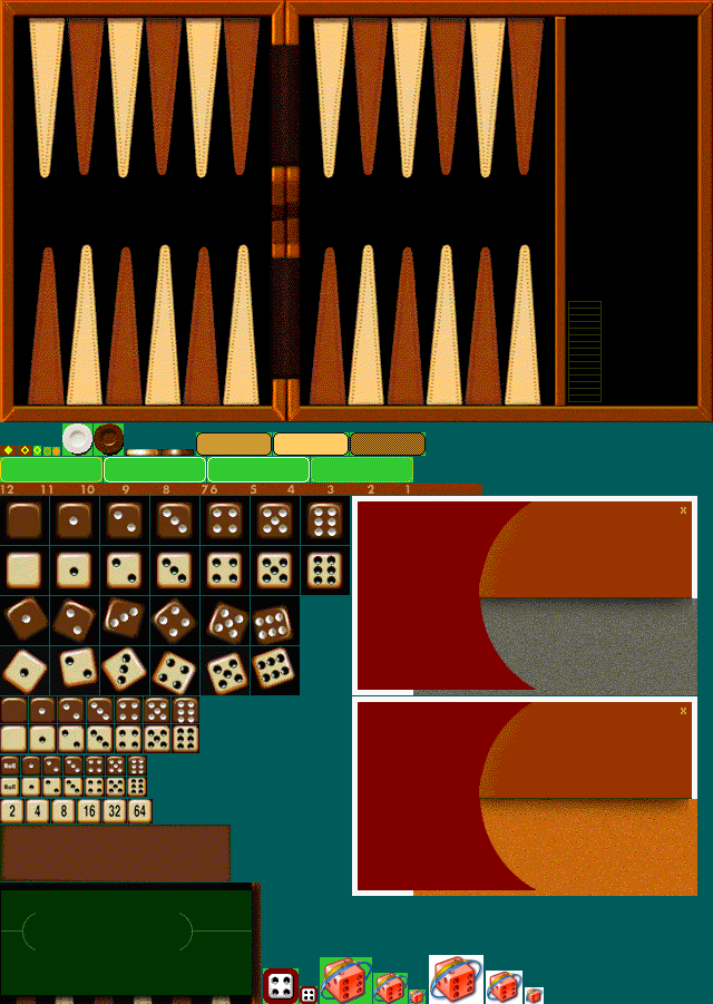 Internet Backgammon (XP) - General Sprites