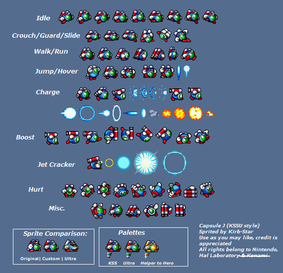 Capsule J (Kirby Super Star Ultra-Style)