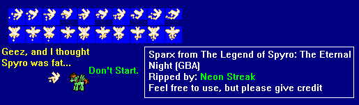 The Legend of Spyro: The Eternal Night - Sparx